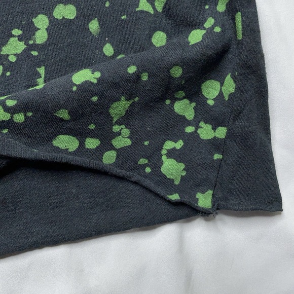 Whitney Houston Muscle Tank M Black Sleeveless Shirt 80s Style Neon Graphic Tee - Picture 5 of 8